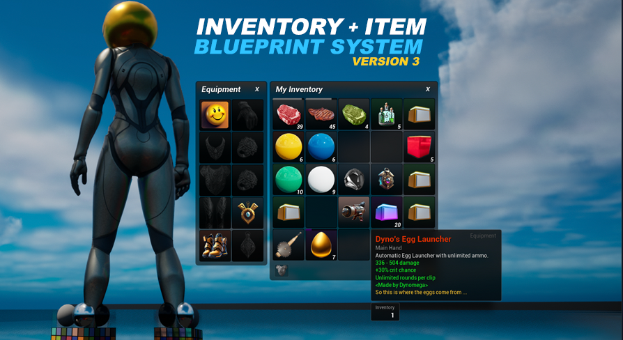 VR Inventory Systems in Blueprints - UE Marketplace