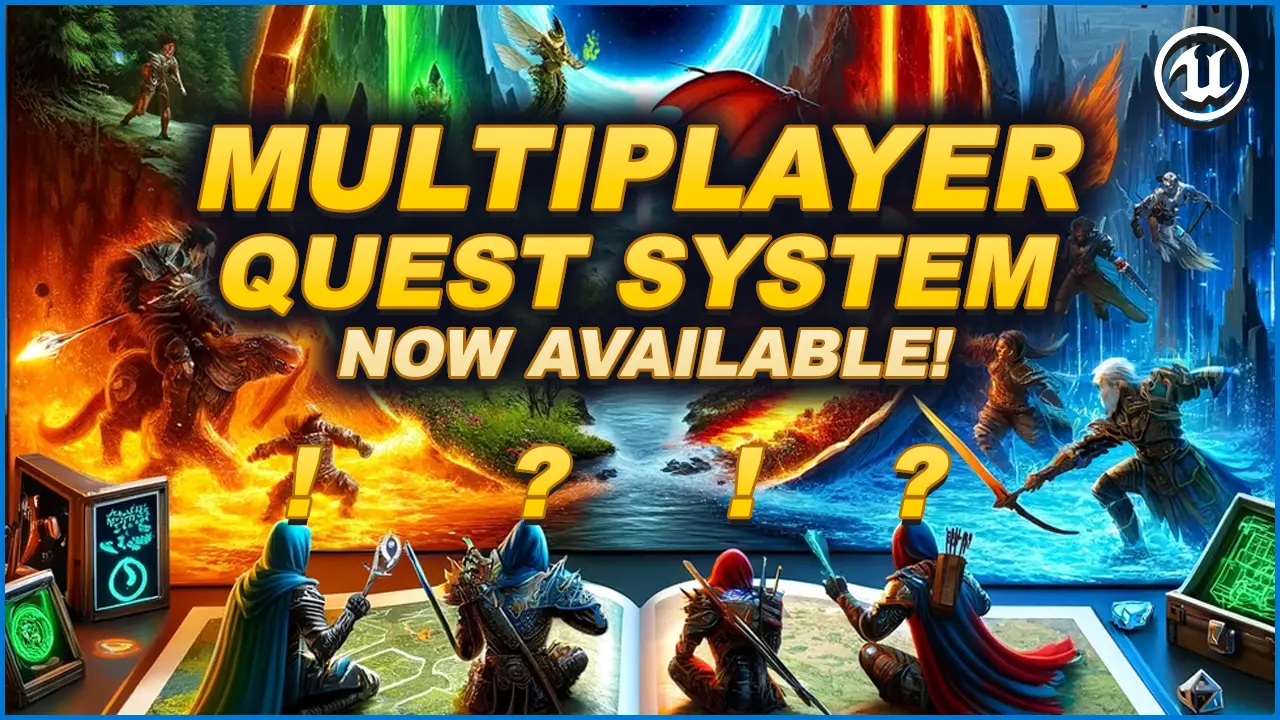 Quest System in Blueprints - UE Marketplace